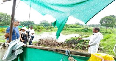 बालाघाट में धान की फसल देखने पहुंचे IRRI-JNKVV के वैज्ञानिक, किसानों को फसल प्रबंधन और बेहतर उत्पादन के दिए टिप्स  
