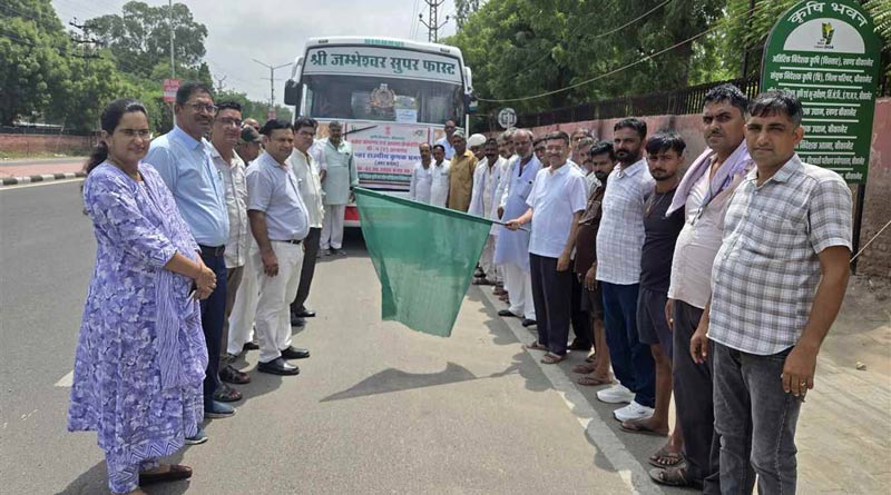 राजस्थान के 40 प्रगतिशील किसान सीखेंगे आधुनिक खेती के गुर, प्रशिक्षण के लिए उत्तर प्रदेश रवाना