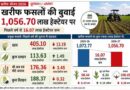 खरीफ फसलों की बुवाई 1,056.70 लाख हेक्टेयर पर, धान का रकबा 13.19 लाख हेक्टेयर घटा