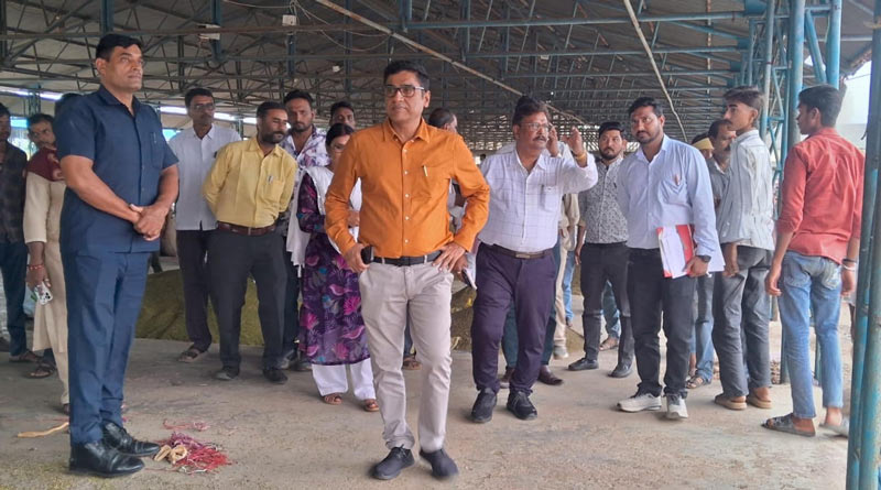 किसान हित सर्वोपरि : मंडी बोर्ड आयुक्त ने बरेली मंडी का किया औचक निरीक्षण