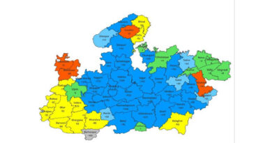 रतलाम जिले में अत्यधिक भारी वर्षा का रेड अलर्ट जारी
