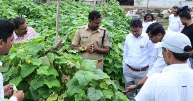 कलेक्टर एवं अन्य अधिकारियों ने किया गोगांव फार्मर प्रोड्यूसर कंपनी का निरीक्षण