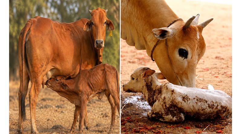 गाभिन गाय एवं भैंस में संभावित प्रसव के लक्षण