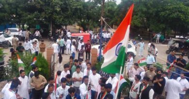 वंदे मातरम् संस्था खाचरौद ने वाहन रैली निकाली