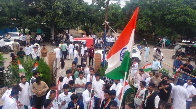 वंदे मातरम् संस्था खाचरौद ने वाहन रैली निकाली