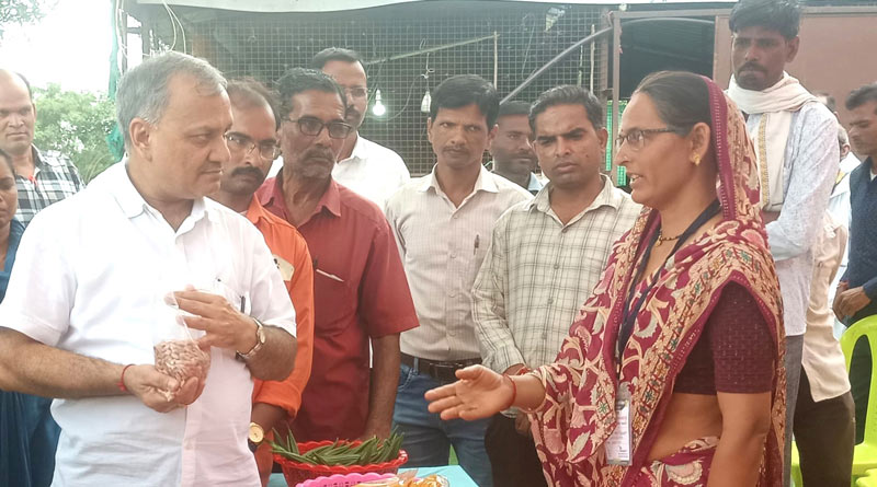 छिंदवाड़ा : संचालक कृषि ने बायो रिसोर्स सेंटर का किया निरीक्षण