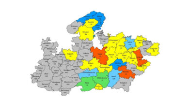 मध्यप्रदेश के कई जिलों में सामान्य वर्षा की संभावना