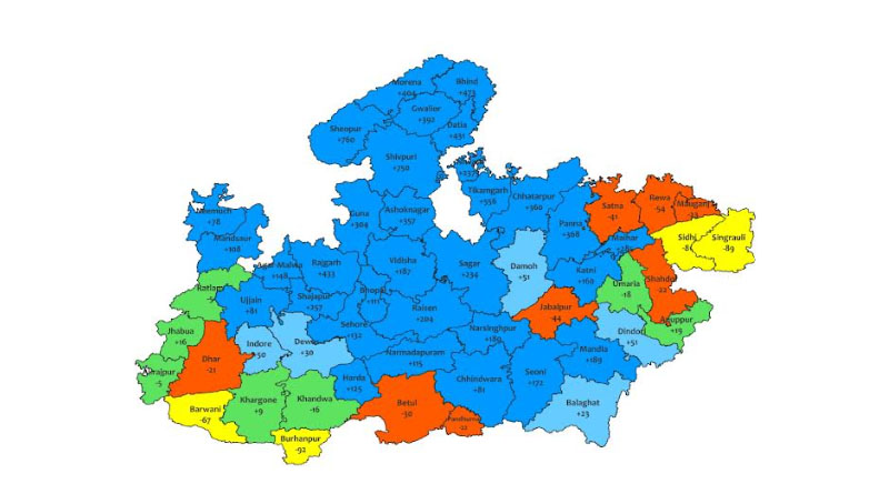मध्यप्रदेश के 9 जिलों में अति भारी वर्षा की संभावना