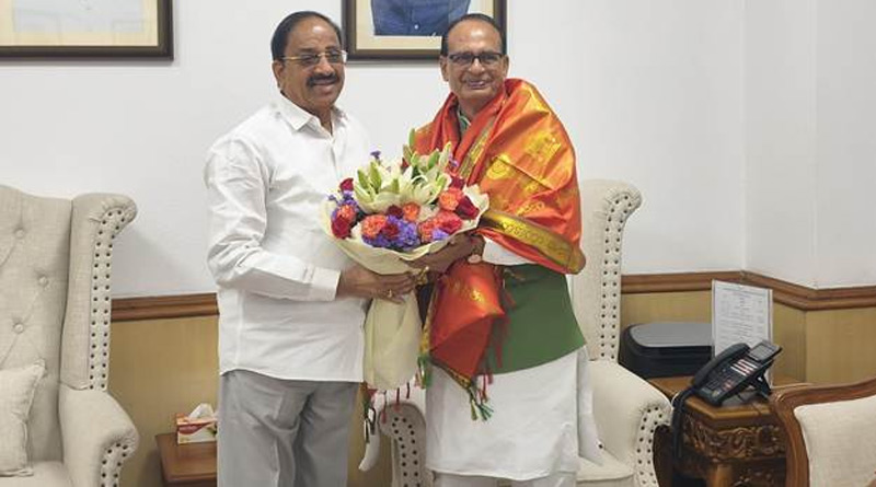 तेलंगाना के कृषि मंत्री ने की शिवराज चौहान से मुलाकात, दलहन खरीद, ऑयल पाम और कृषि योजनाओं पर हुई चर्चा