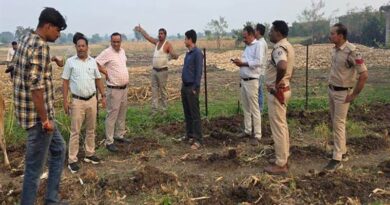 पराली जलाने वालों के खिलाफ कृषि एवं राजस्व विभाग ने की संयुक्त कार्रवाई