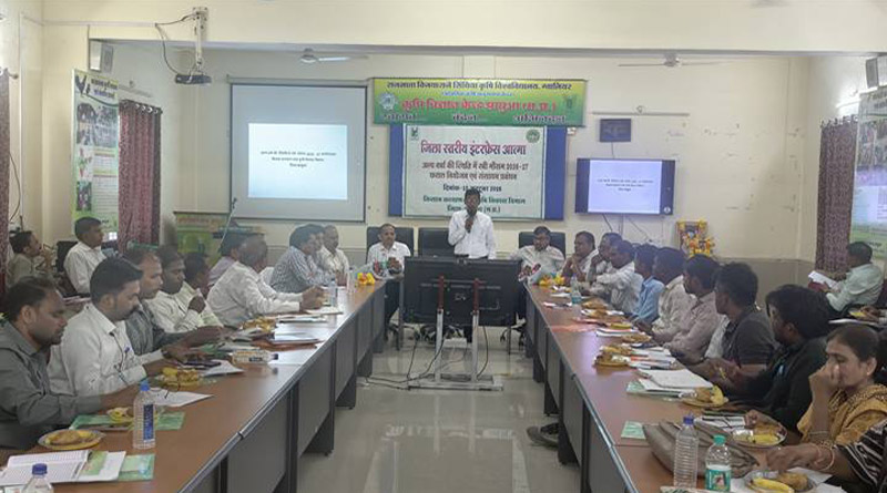 झाबुआ में रबी फसल नियोजन पर जिला स्तरीय कार्यशाला आयोजित