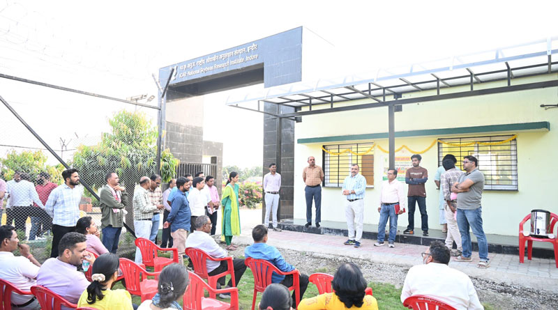 सोयाबीन अनुसंधान संस्थान इंदौर में आद्या’ ‘सोया काउंटर का शुभारंभ