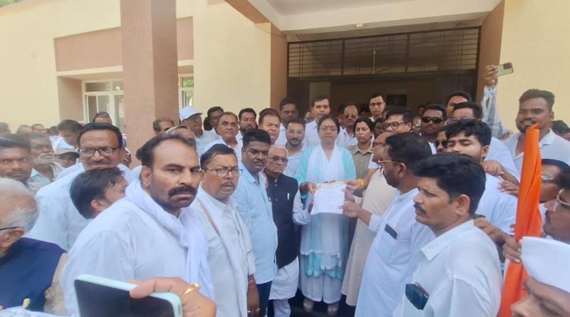 जिला कांग्रेस कमेटी पांढुर्ना ने राष्ट्रपति के नाम ज्ञापन सौंपा