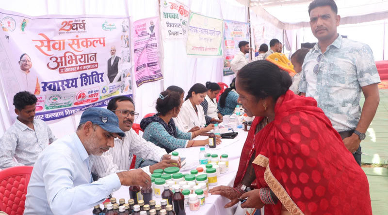 छत्तीसगढ़: सूरजपुर में लगा सेवा संकल्प शिविर, किसानों को मिली खाद-बीज, ऋण और सब्सिडी की जानकारी  