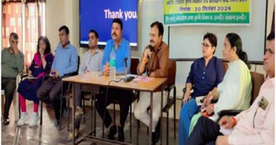 अल्प वर्षा की स्थिति में रबी फसलों के लिए मैदानी अमले को दिया प्रशिक्षण